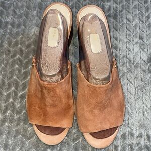 Cole‎ Haan Sandals Suede Mule Sandals Daina. SIZE 9.5